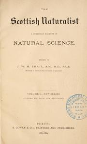Cover of: The Scottish naturalist. by 