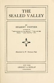 The sealed valley by Hulbert Footner
