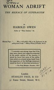 Cover of: Woman adrift by Owen, Harold