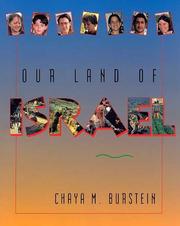 Cover of: Our land of Israel by Chaya M. Burstein