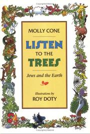 Cover of: Listen to the trees: Jews and the earth