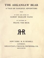 Cover of: The Arkansaw bear by Albert Bigelow Paine