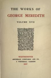 Cover of: The works of George Meredith. by George Meredith, George Meredith