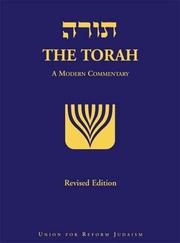 Cover of: The Torah: a modern commentary