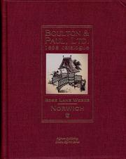 Boulton & Paul Ltd. 1898 Catalogue by Boulton and Paul Ltd.