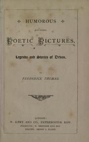 Cover of: Humorous and other poetic pictures by Frederick Thomas