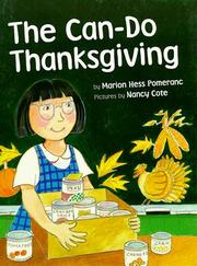 Cover of: The can-do Thanksgiving by Marion Hess Pomeranc