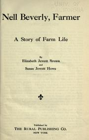 Cover of: Nell Beverly, farmer