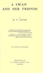 Cover of: A swan and her friends by E. V. Lucas