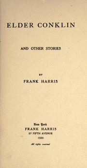 Cover of: Elder Conklin, and other stories