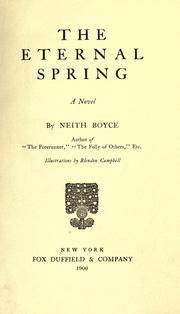 Cover of: The eternal spring: a novel