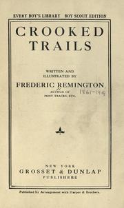 Cover of: Crooked trails by Frederic Remington