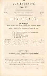 Cover of: Democracy