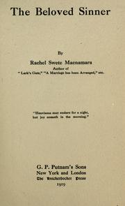 cover of The beloved sinner