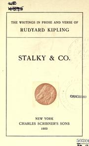 Cover of: The  writings in prose and verse of Rudyard Kipling. by Rudyard Kipling