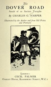 The Dover road by Charles George Harper