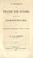 Cover of: A sermon on prayer for rulers, delivered in the Second Presbyterian Church in Chicago, on Sabbath morning, June 8, 1856