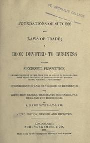 Foundations of success and laws of trade