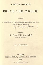 Cover of: A boy's voyage round the world by Samuel Smiles