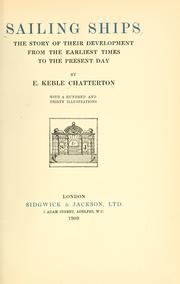 Cover of: Sailing ships by E. Keble Chatterton