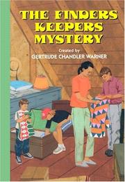 Cover of: The Finders Keepers Mystery (Boxcar Children Mysteries) by Gertrude Chandler Warner