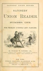 Cover of: Sanders' union reader by Sanders, Charles W.