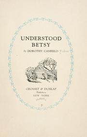 Cover of: Understood Betsy