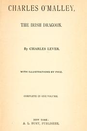 Cover of: Charles O'Malley by Charles James Lever