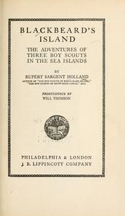 Cover of: Blackbeards island: the adventures of three boy scouts in the sea islands