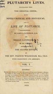Cover of: Lives. by Plutarch