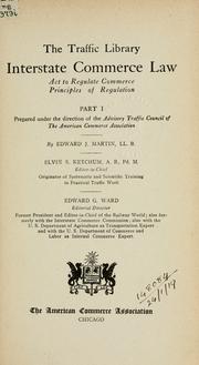 Cover of: Interstate commerce law: Act to regulate commerce.