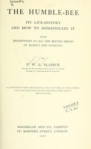 The humble-bee by F. W. L. Sladen