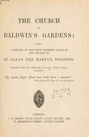 The church in Baldwin's Gardens by St. Alban's Defence Committee.