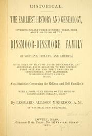 Cover of: Historical by Morrison, Leonard Allison