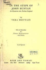 In the steps of John Bunyan by Vera Brittain