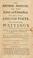 Cover of: The poetical register