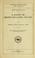 Cover of: A survey of higher education, 1916-1918