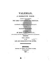 Cover of: Valerian by Linn, John Blair