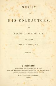 Cover of: Wesley and his coadjutors