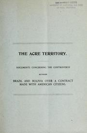 Cover of The Acre territory.