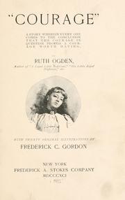 Cover of: "Courage" by Ruth Ogden