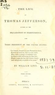 The life of Thomas Jefferson by Linn, William