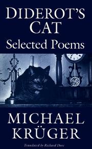 Cover of: Diderot's cat: selected poems