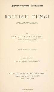 British fungi by Stevenson, John