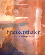 Cover of: Frankenthaler by Judith Goldman