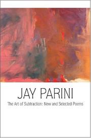 Cover of: The art of subtraction | Jay Parini
