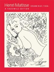 Cover of: Henri Matisse, drawings 1936