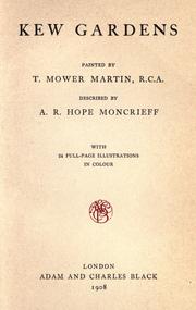 Cover of: Kew gardens by A. R. Hope Moncrieff