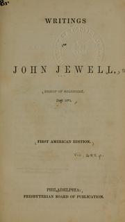 Writings of John Jewell by John Jewel