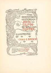 Cover of: The diverting history of John Gilpin by William Cowper